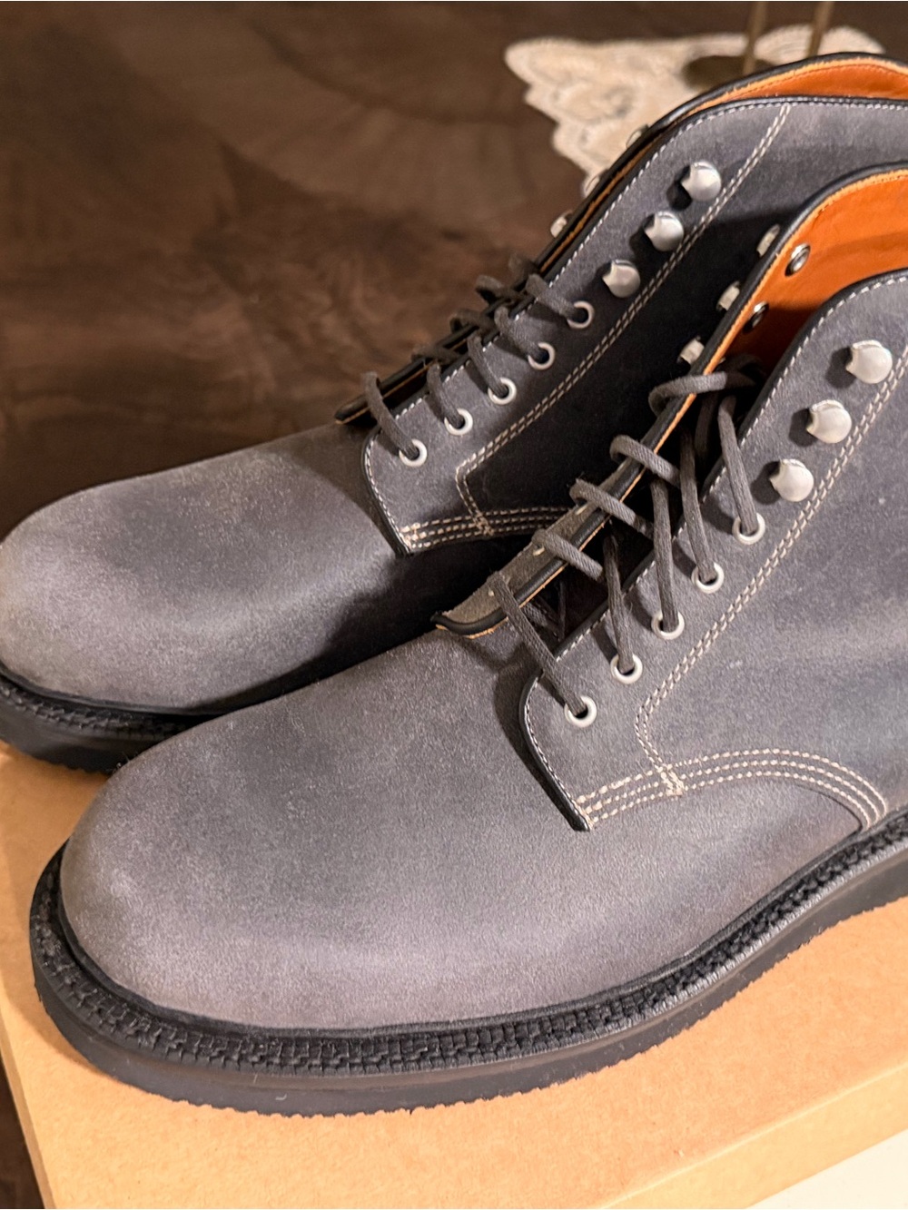 Grant Stone Baroda Boot Frost Waxed Commander NWT